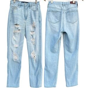 Hollister - Curvy Ultra High Rise Mom Jean Vintage Stretch - Size 25”